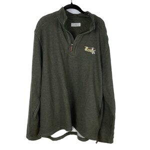 BoxerCraft Jacket Half Zip Long Sleeve Saint Bernard Logo Pullover 1/2 Zip Top